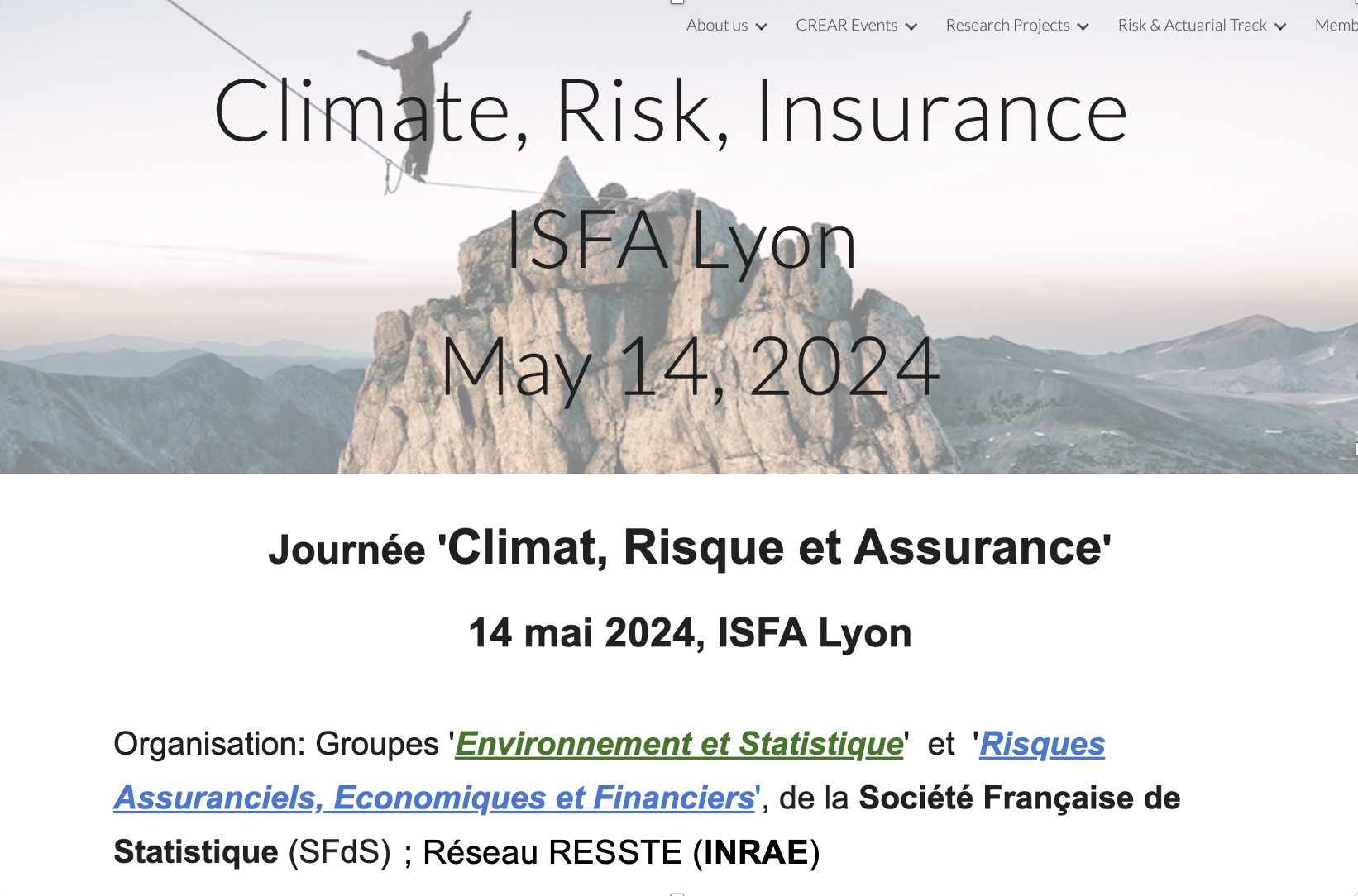 Climate, Risk, Insurance